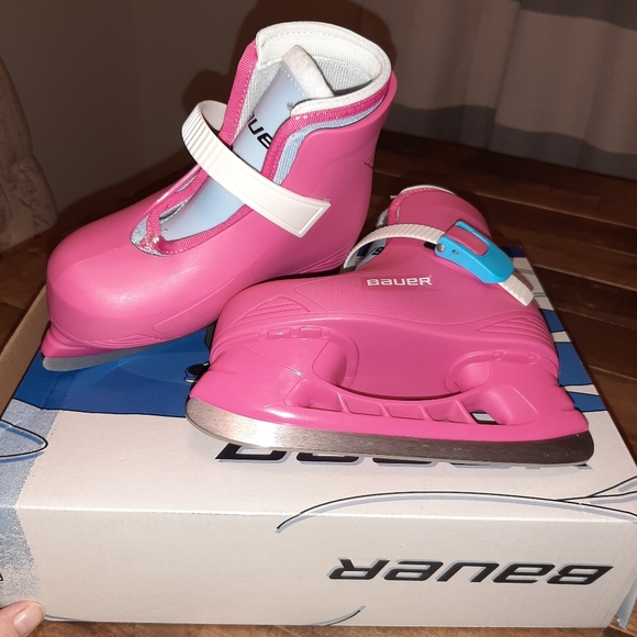 Bauer toddler skates sz 9 little  champ - Picture 2 of 2